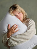 Bedfolk down alternative firm white pillow 30x50cm, imported from the UK