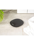 Salter black round electronic bathroom scale (British brand)