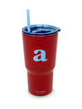 Kate Spade Just Mine Initial stainless steel tumbler 20 oz (British brand)