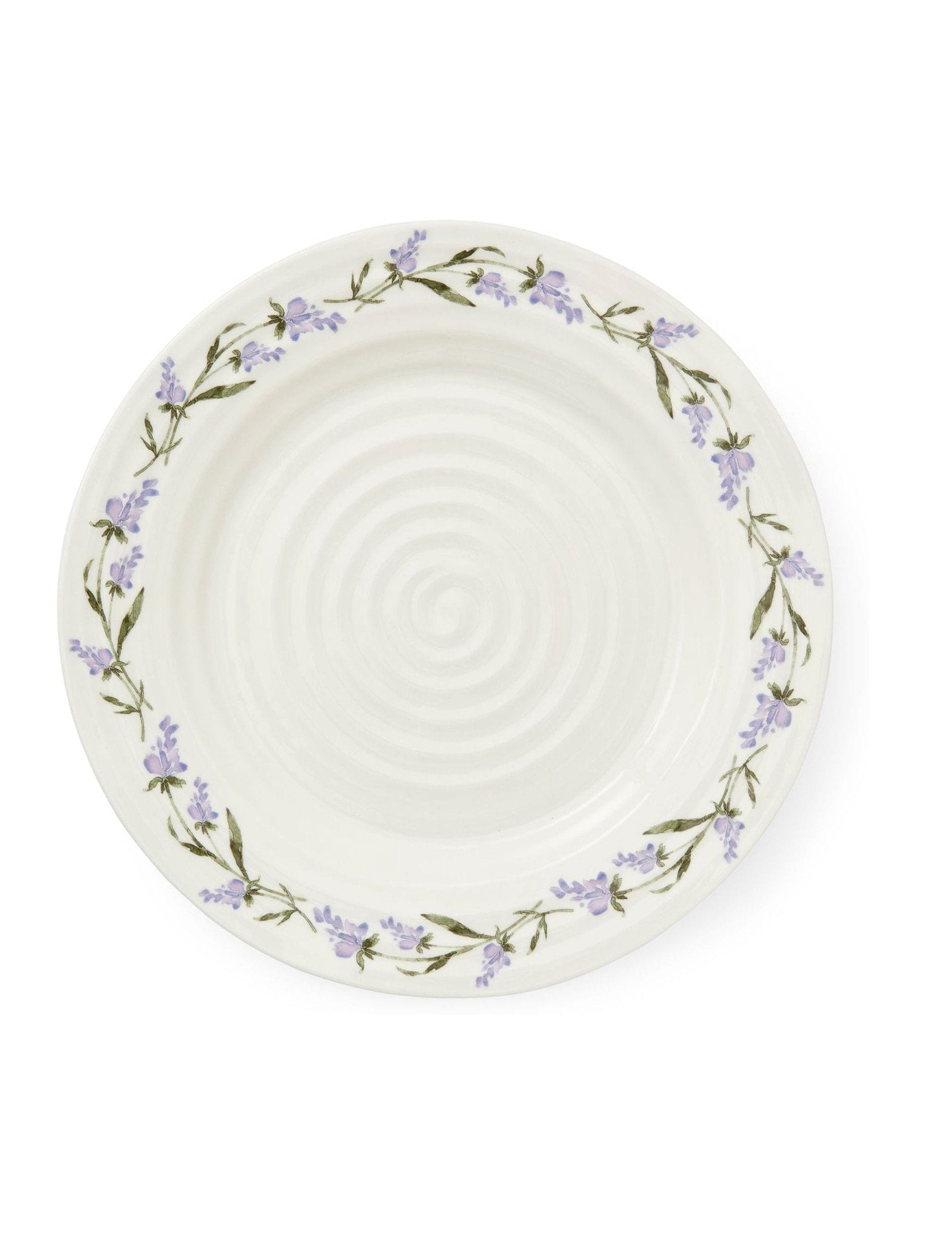 Sophie Conran dinner plates Lavandula set of 4 white 28cm, UK version