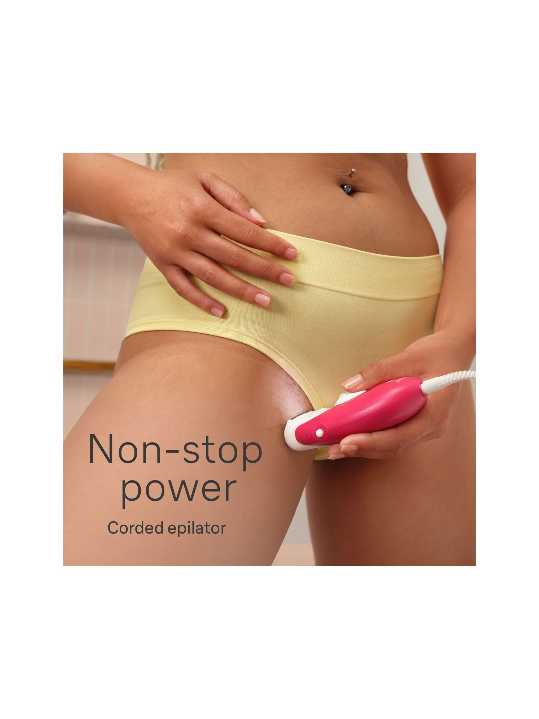 Braun Silk-Epil 3 corded epilator hair removal device, UK version
