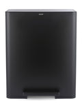Salter black dual 60L pedal bin, imported from the UK