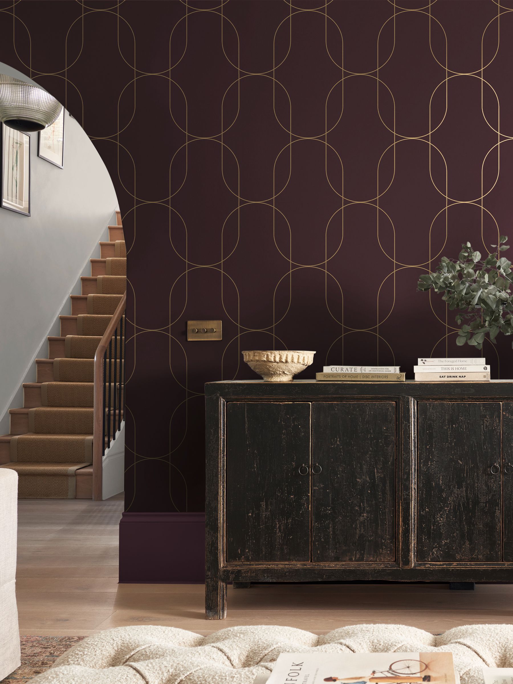 Graham & Brown Epoch Palais A4 wallpaper sample (British brand)