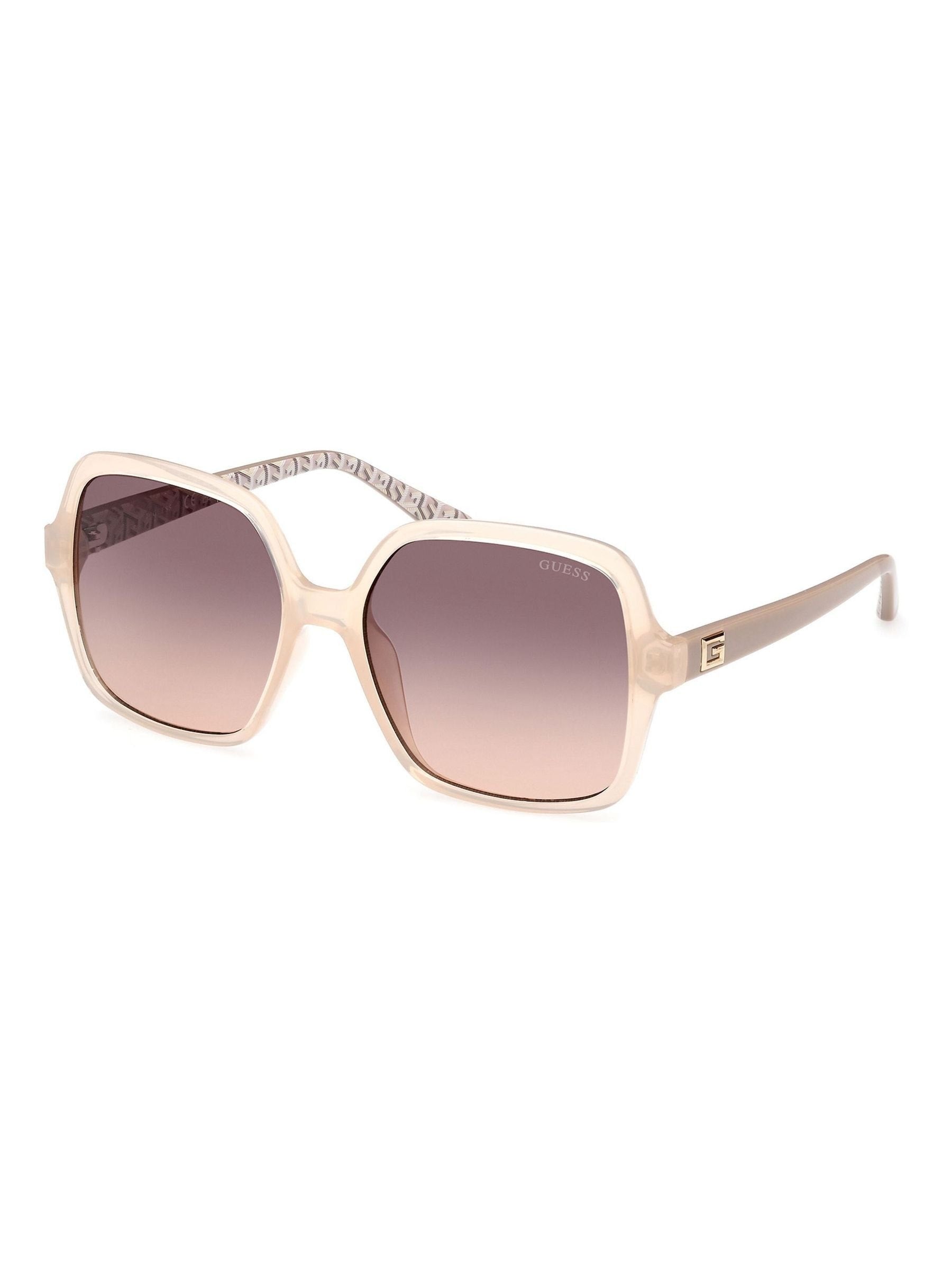 Guess Natural Oversized Shiny Sunglasses (British brand)