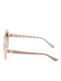 Guess Natural Oversized Shiny Sunglasses (British brand)