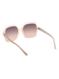 Guess Natural Oversized Shiny Sunglasses (British brand)