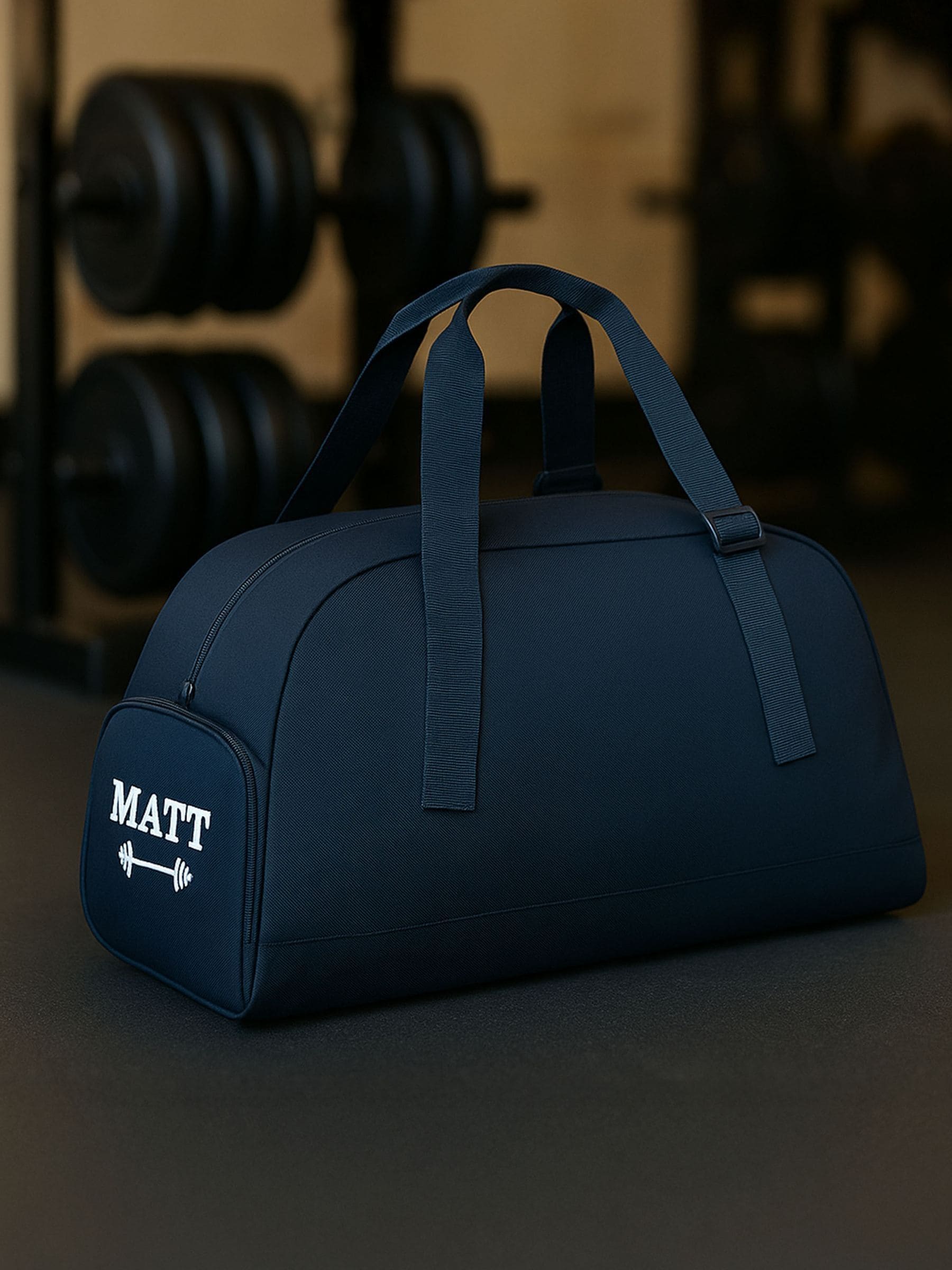 Jonnys Sister personalised Fathers Day gym holdall (British brand)