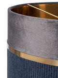 BHS Grey fabric ceiling light shade 40cm (British brand)