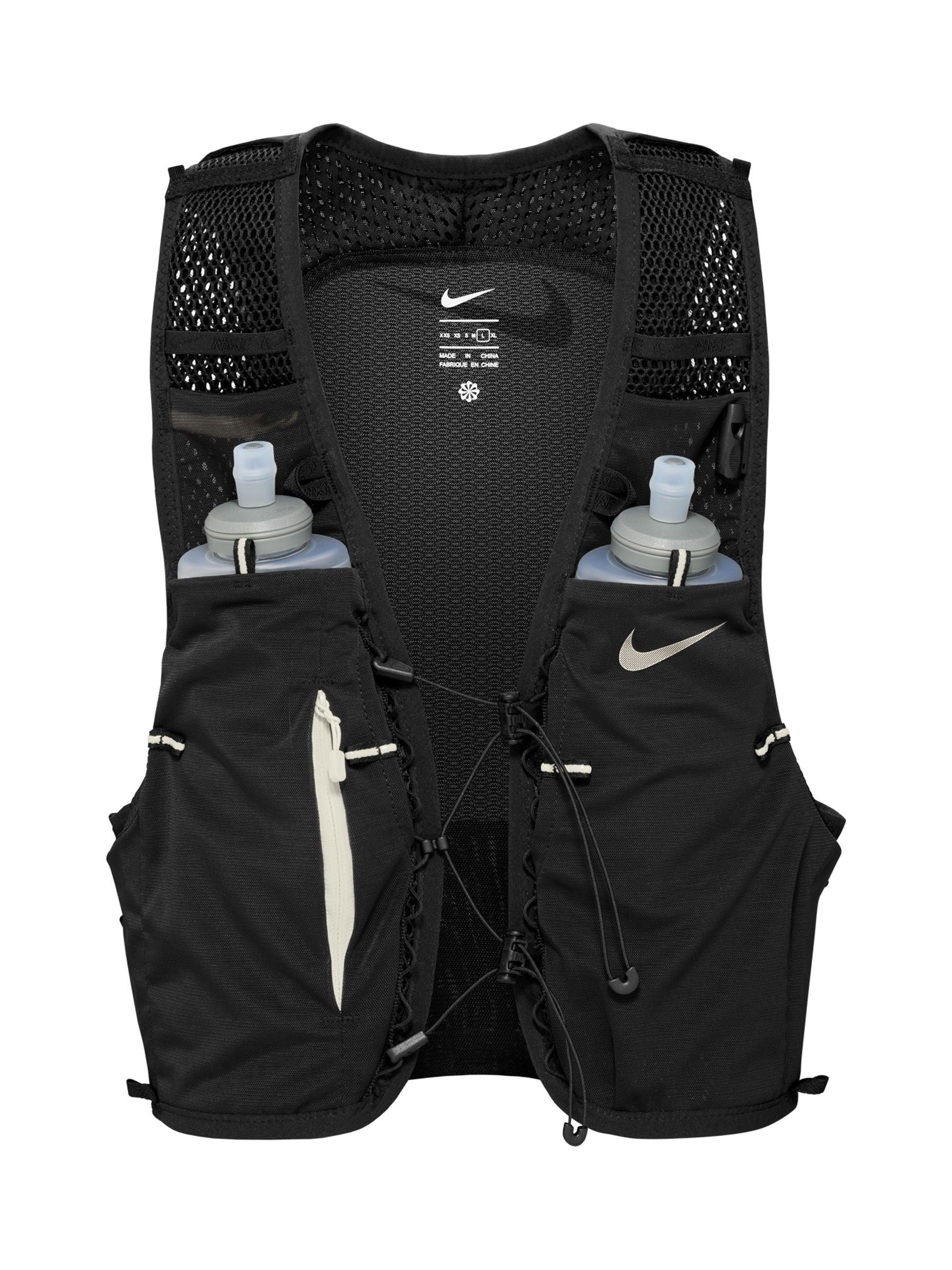 Nike black running vest 5L (British brand)