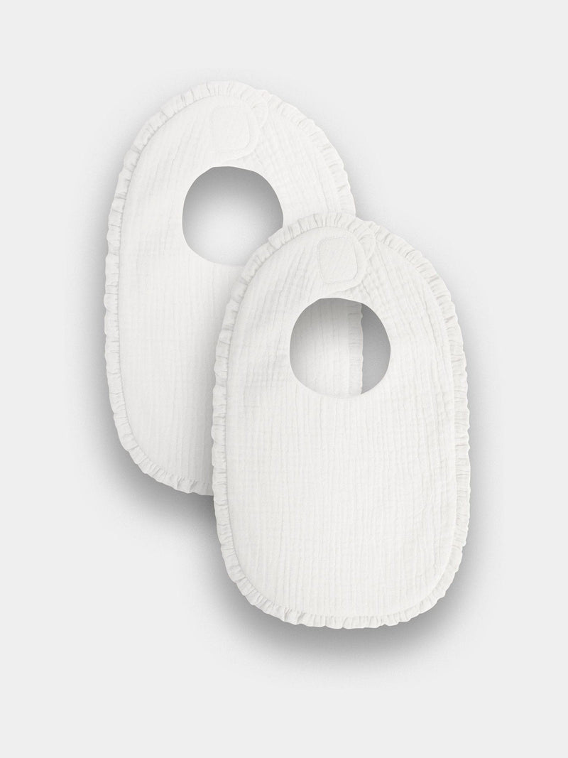 JoJo Maman Bébé frill bibs 2-pack, UK version