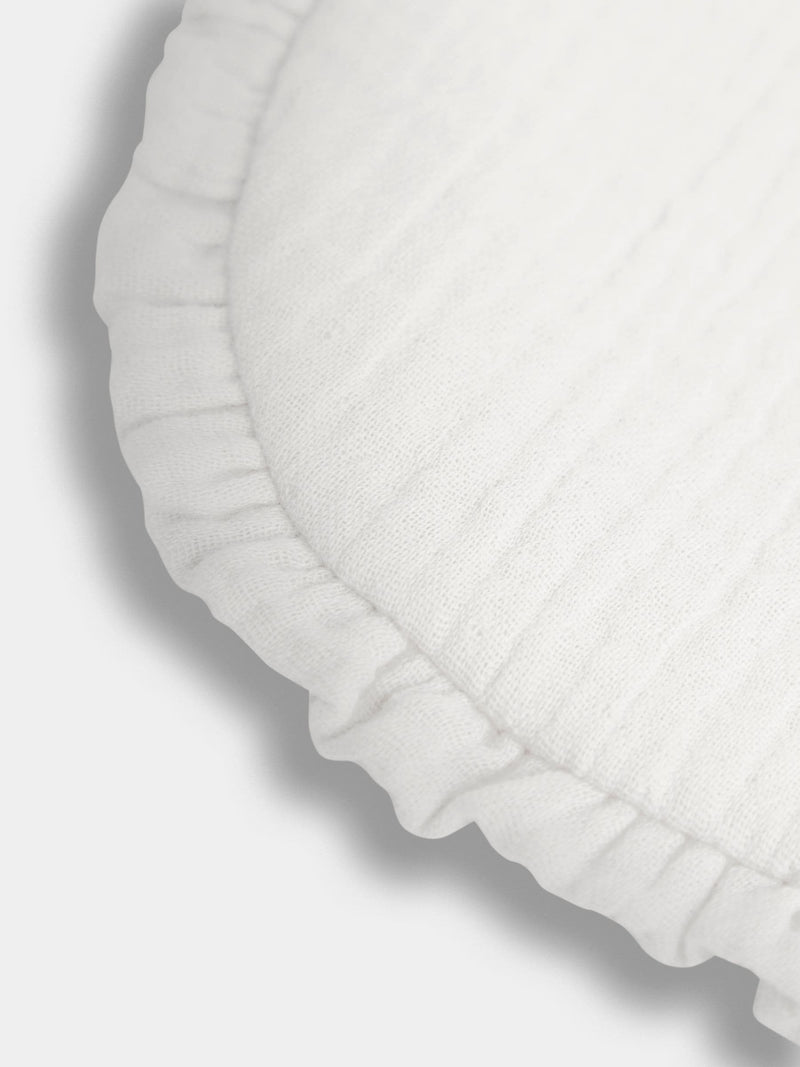 JoJo Maman Bébé frill bibs 2-pack, UK version