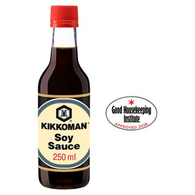 Kikkoman all-purpose soy sauce 250ml, imported from the UK