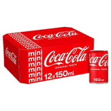 Coca-Cola Original Taste 12x150ml cans, British product