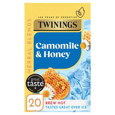 waitrose Twinings Camomile & Honey Herbal Tea Bags 20 Count- Buy online at McGrocer