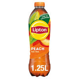 Lipton Peach Ice Tea 1.25 litre bottle, imported from the UK