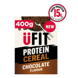 UFIT chocolate hoops cereal 400g (British brand)