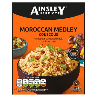 Ainsley Harriott Moroccan Medley Couscous 100g - British product