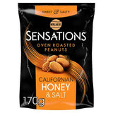 Walkers Sensations honey and salt roasted peanuts 170g - British product