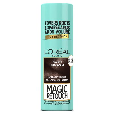 L'Oréal Paris Magic Retouch root concealer dark brown 75ml - British product