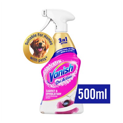 Vanish Gold carpet and upholstery cleaner spray 500ml - British product