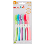 Munchkin soft tip baby feeding spoons 6 pack, UK version