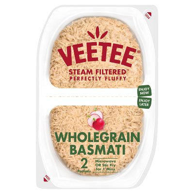 waitrose Veetee Wholegrain Basmati Rice 260g- Buy online at McGrocer