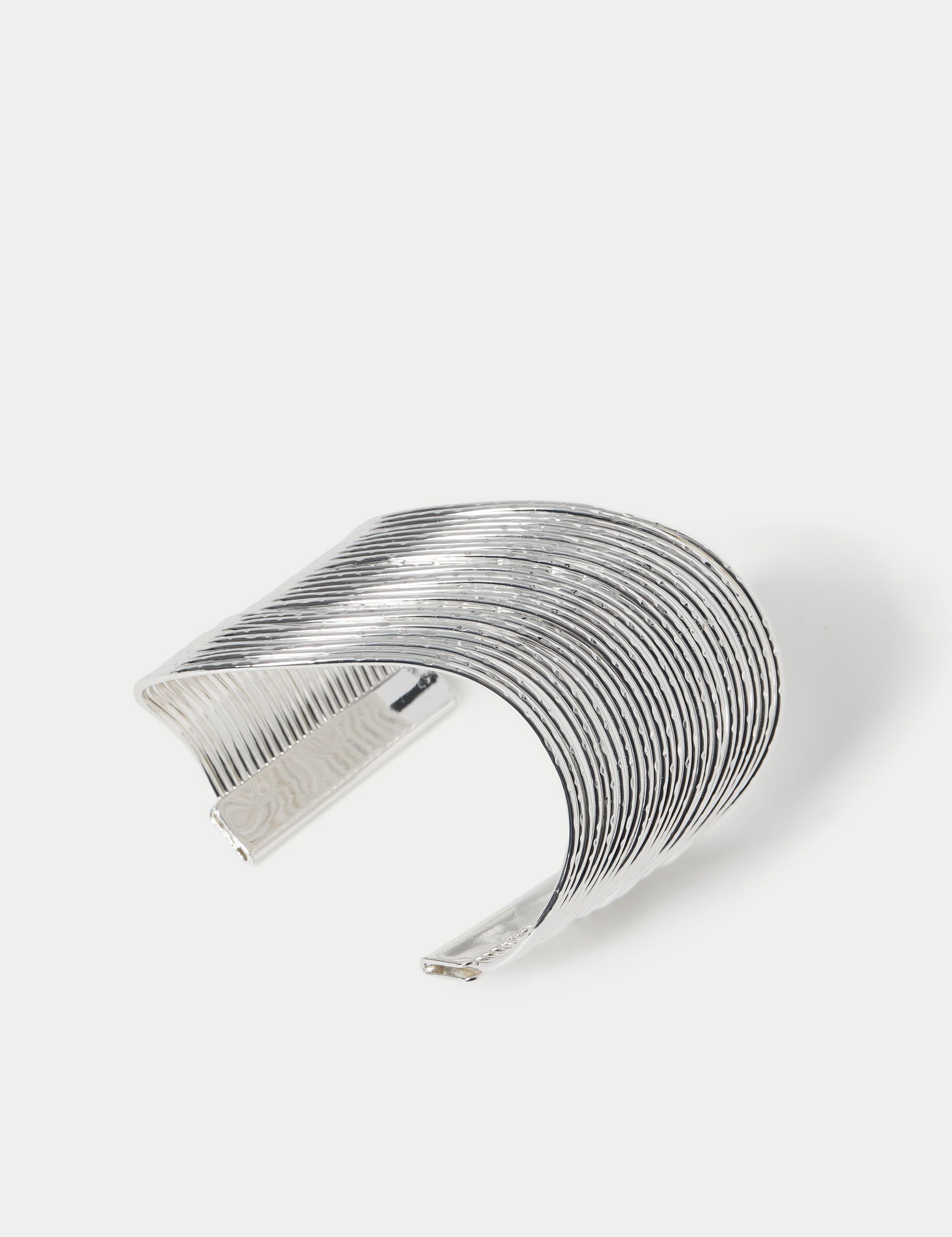 Wave Texture Cuff bracelet with wave design, imported from the UK