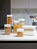 Square flip-tight food storage container 0.5L (British brand)