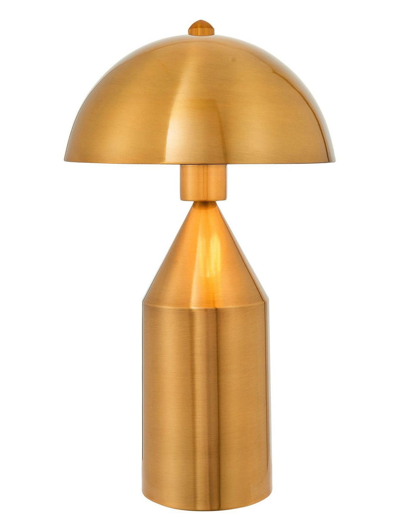 Gallery Home antique brass Barrie table lamp, imported from the UK