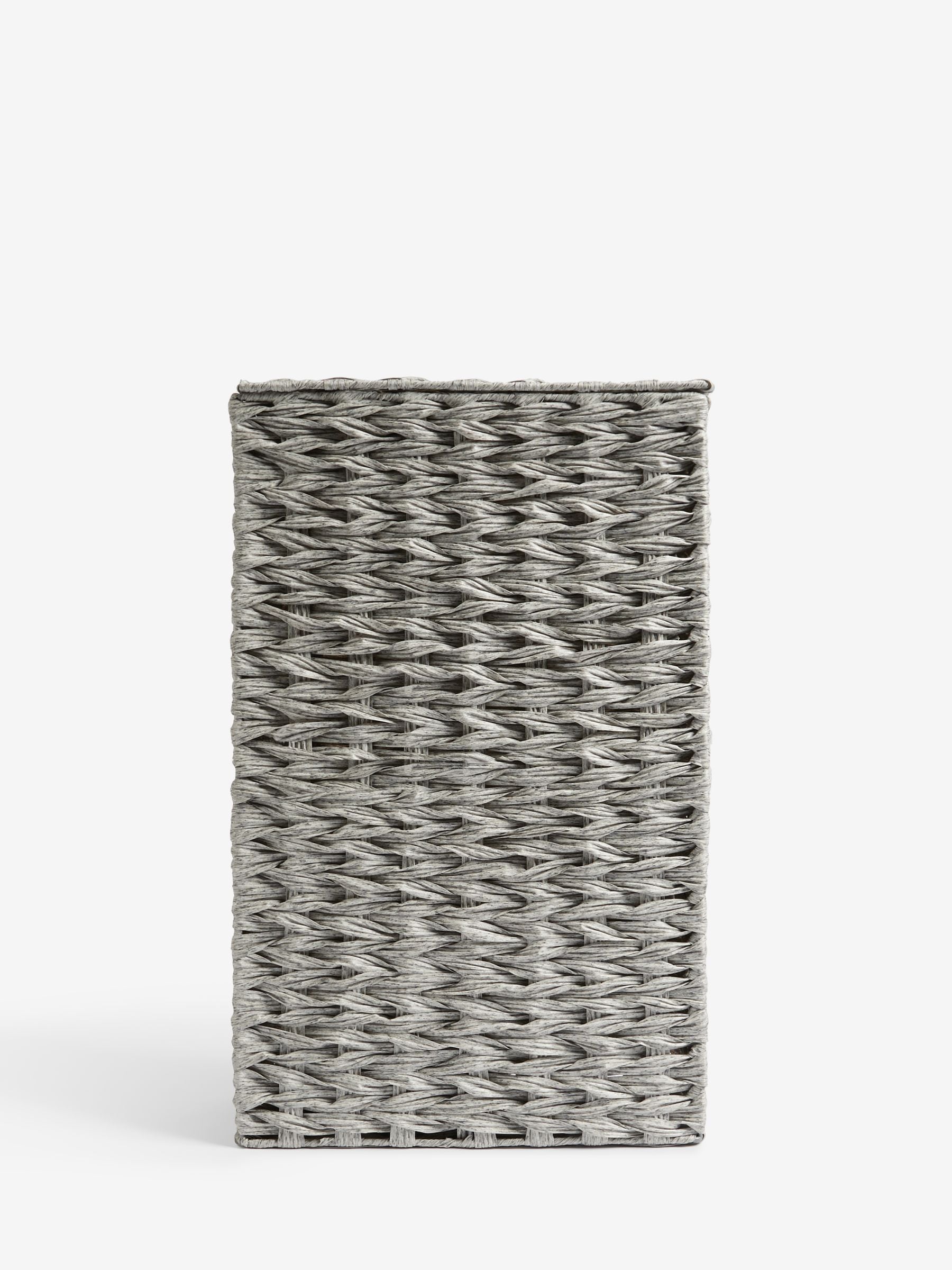 Hepworth wicker effect slimline laundry basket, UK version