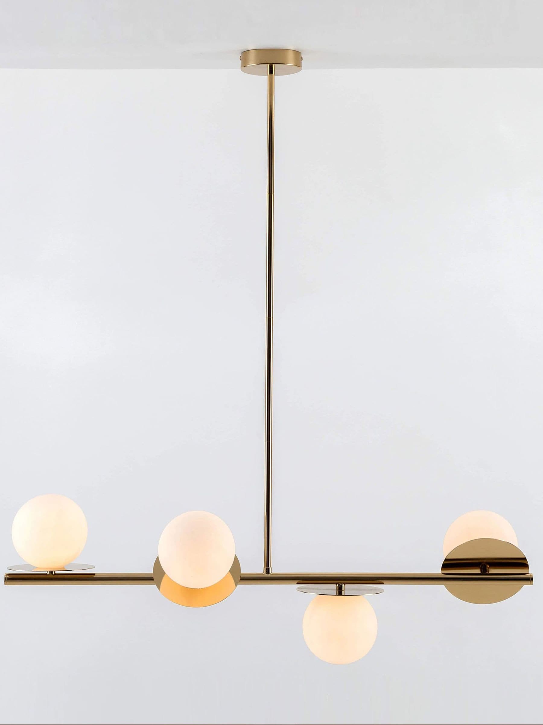 Houseof Brass Opal Disk Ceiling Light 109cm, UK version