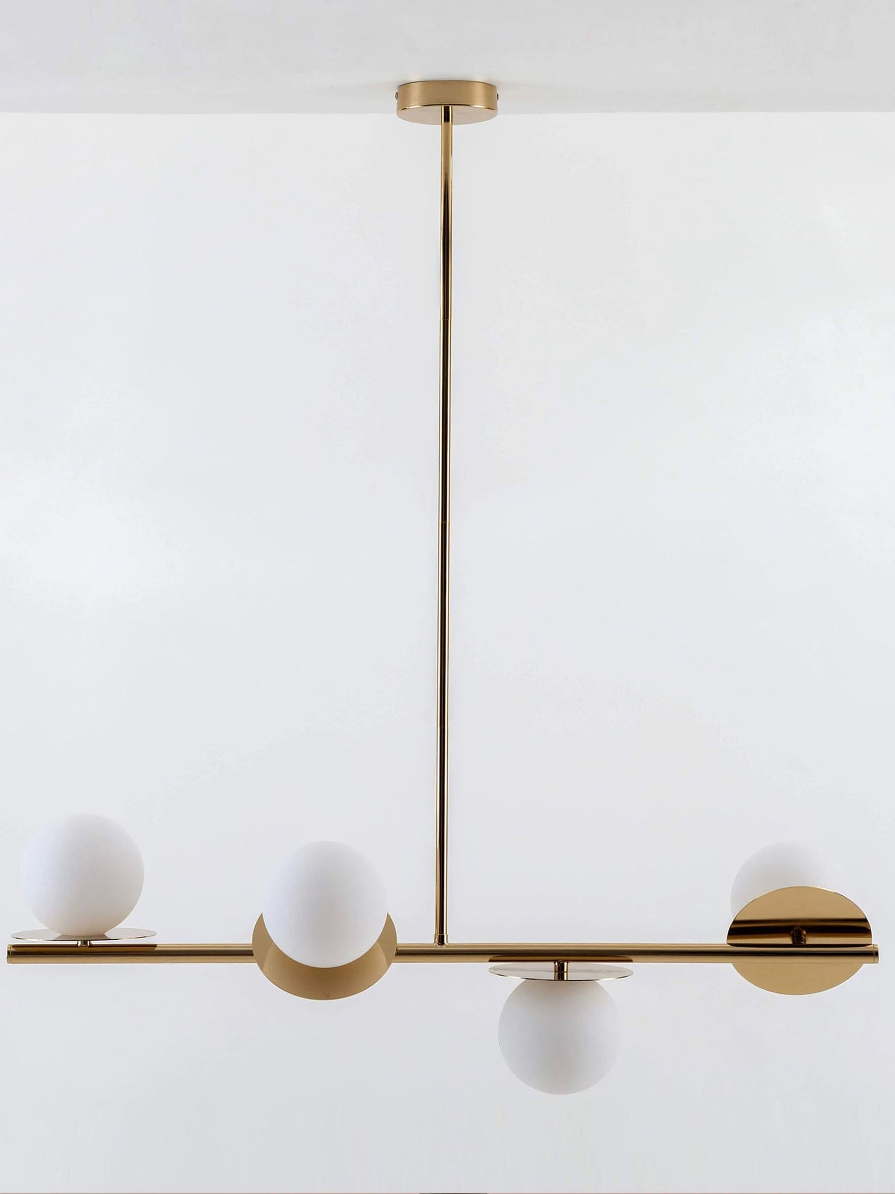 Houseof Brass Opal Disk Ceiling Light 109cm, UK version