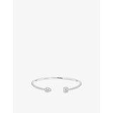 My Twin 18ct pink-gold and diamond bracelet - WHITE - XS
