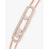 Messika Move rose-gold diamond bracelet 18ct - British product