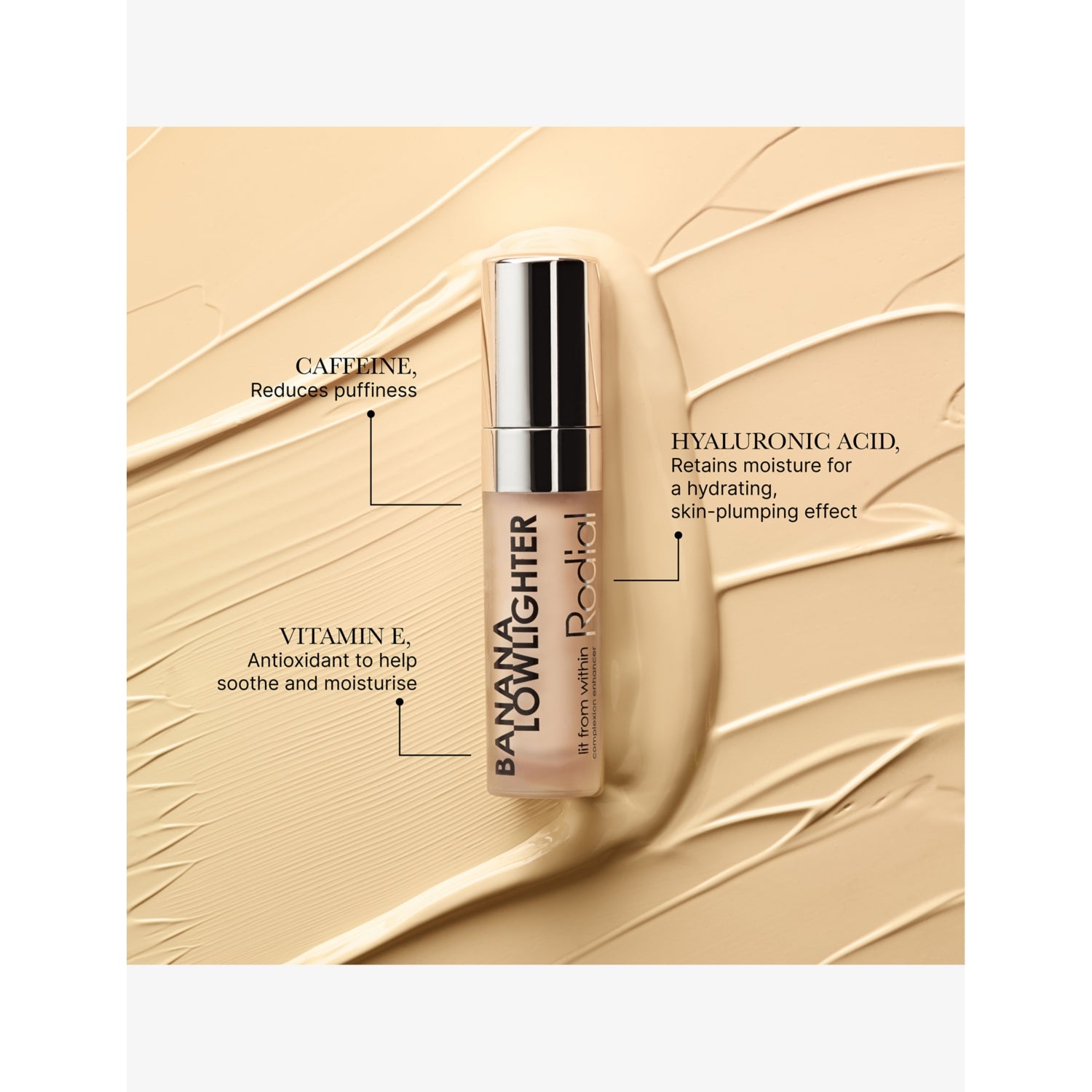 Rodial Banana Lowlighter 5.5ml, imported from the UK