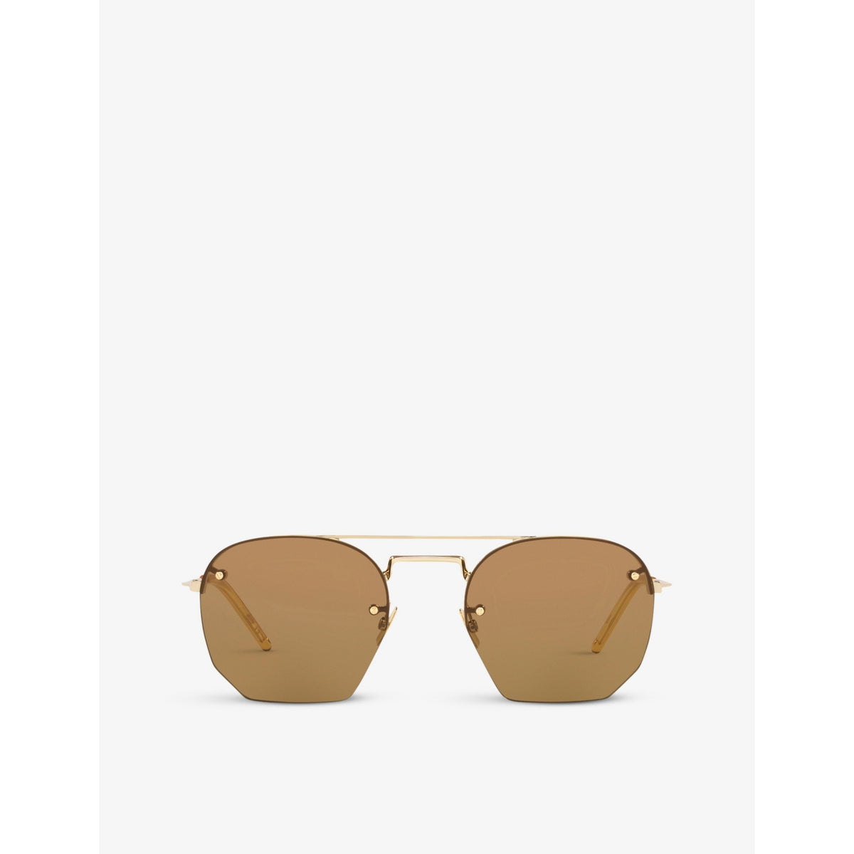 Saint Laurent rimless aviator-frame sunglasses 52mm (British brand)