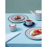 Wedgwood Renaissance Gold porcelain coffee cup and saucer 70ml, UK version