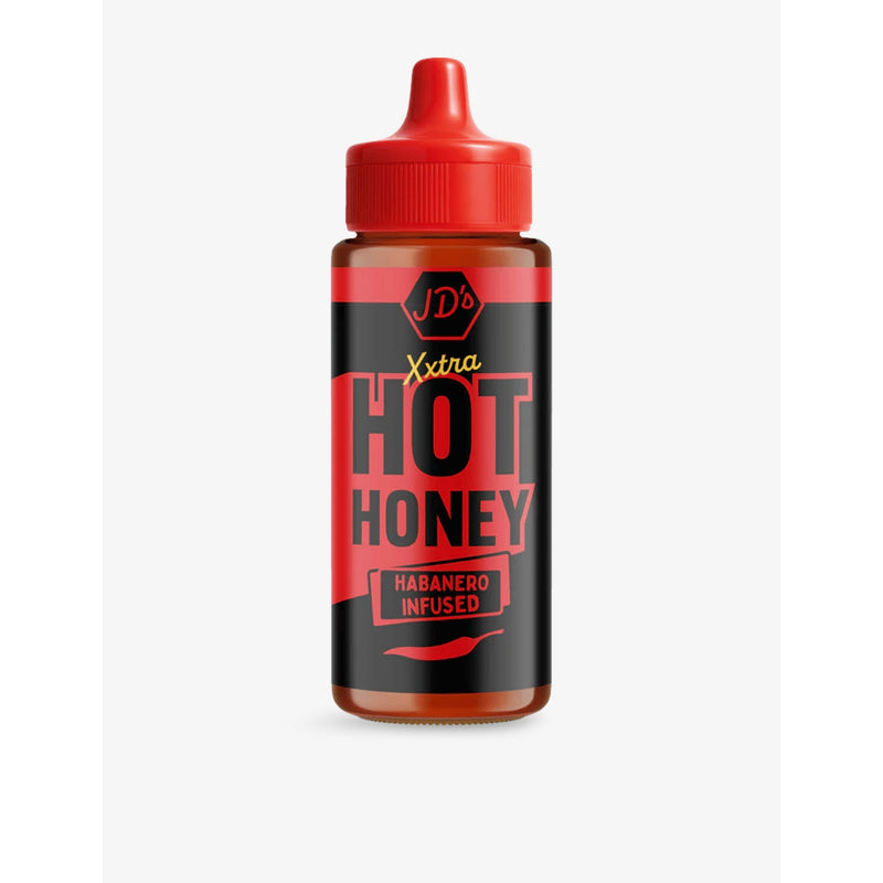 JD's Xxtra Hot Honey habanero chilli sauce 260g, UK version