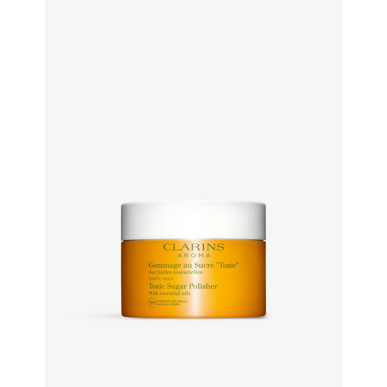 Clarins Tonic Sugar polisher 250g, imported from the UK