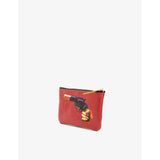 Seletti coin bag with Revolver print (British brand)