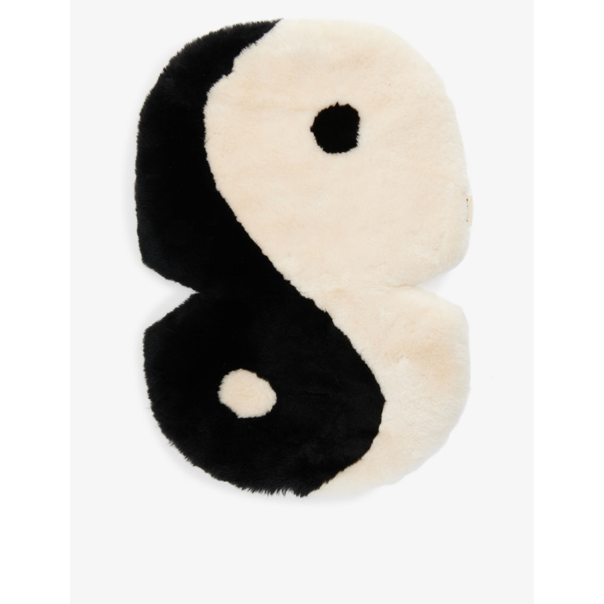 BINIBAMBA sheepskin pram liner yin-yang design 69x48cm - British product
