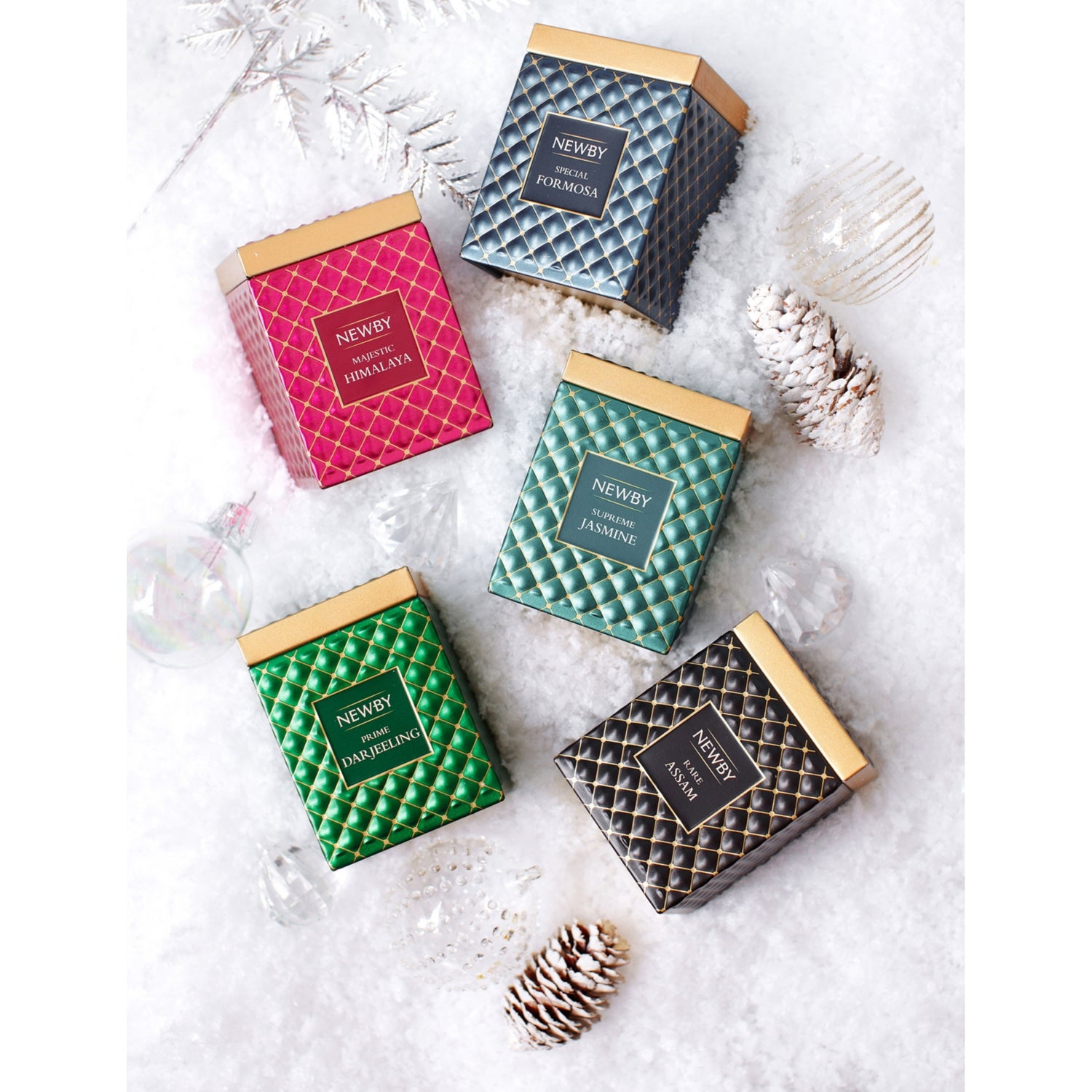Newby Teas miniature tea gift set 125g (British brand)