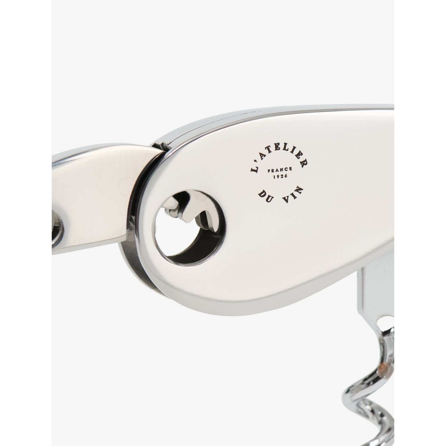 L'Atelier Du Vin steel and rosewood wine corkscrew 12.2cm - British product