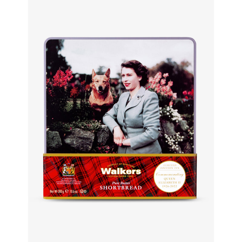 Walker's Queen Elizabeth II commemorative shortbread tin 300g (British brand)