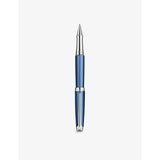 Caran d'Ache Leman rhodium-plated brass roller pen, imported from the UK