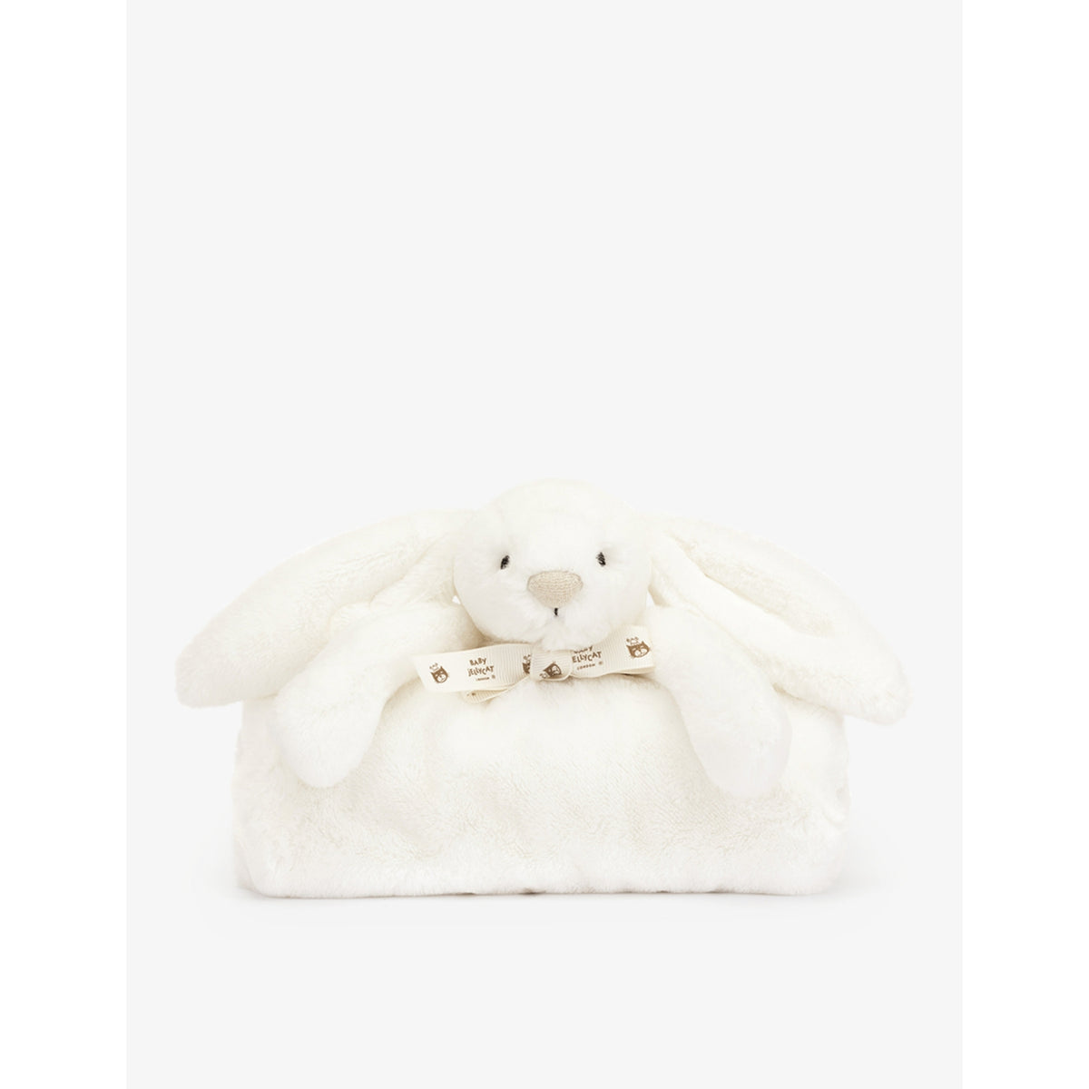 Jellycat Bashful Bunny faux-fur blanket 70cm, UK version