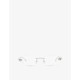 Cartier Panthère rectangle-frame metal optical glasses - British product