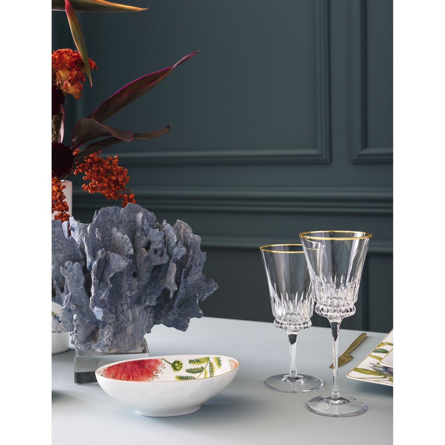 Villeroy & Boch crystal white wine glasses set of 2, UK version