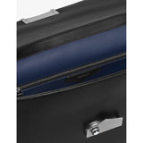Montblanc leather briefcase with logo plaque, imported from the UK
