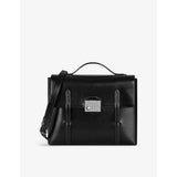 Montblanc leather briefcase with logo plaque, imported from the UK